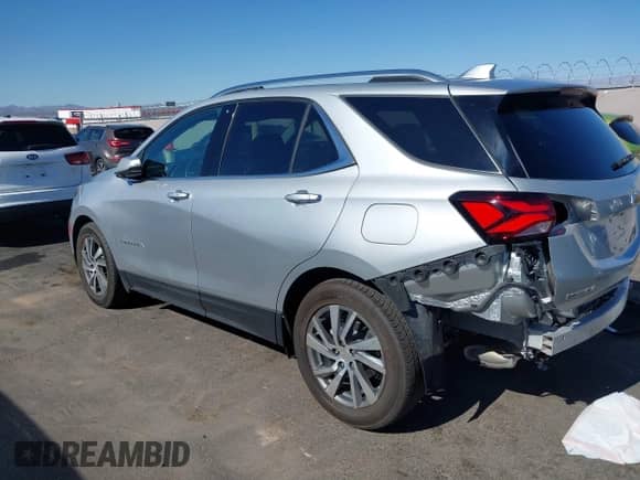 2022 Chevrolet Equinox Premier with VIN 3GNAXNEV8NS152892, listed as a IAAI auction lot 42799811 with 33,818 mi miles and . Bid and sale history available at DreamBid. Image 18.
