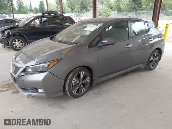 ✅ 2020 Nissan LEAF SV • VIN: 1N4AZ1CP9LC301111 • Lot: 42495509. Wystawiony na IAAI z przebiegiem 40 345 mil. Bezpłatny archiwum sprzedaży aukcyjnych z USA i szczegółowy raport historii pojazdu na DreamBid. Zdjęcie 2.