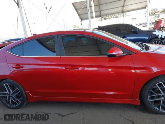 ✅ 2019 Hyundai Elantra Sport • VIN: KMHD04LB1KU833481 • Lot: 43269177. Listed on IAAI with 108,637 mi. Free auction sales archive from the USA and detailed vehicle history report at DreamBid. Image 13.