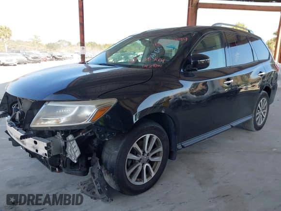 ✅ 2015 Nissan Pathfinder SL • VIN: 5N1AR2MM0FC716810 • Lot: 43780999. Listed on IAAI with 114,210 mi. Free auction sales archive from the USA and detailed vehicle history report at DreamBid. Image 20.