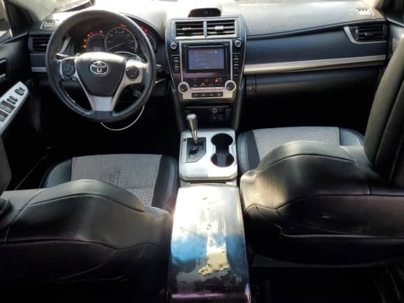 2012 Toyota Camry LE with VIN 4T1BF1FK1CU135096, listed as a Copart auction lot 71156545 with 203,293 mi miles and Salvage title. Bid and sale history available at DreamBid. Image 8.