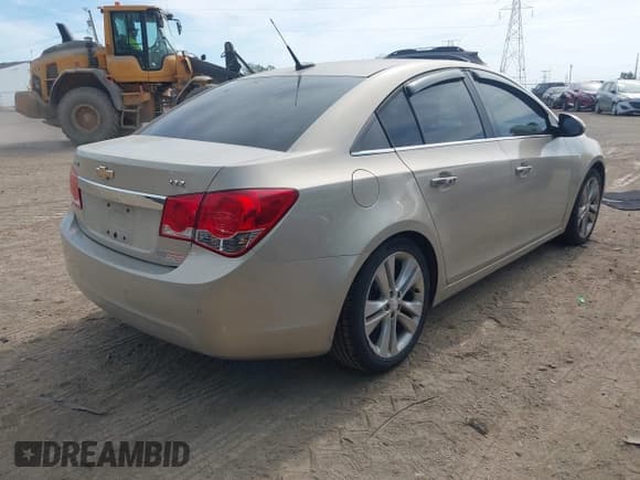 ✅ 2012 Chevrolet Cruze LTZ • VIN: 1G1PH5SC3C7256441 • Lot: 43349417. Listed on IAAI with 188,571 mi. Free auction sales archive from the USA and detailed vehicle history report at DreamBid. Image 4.