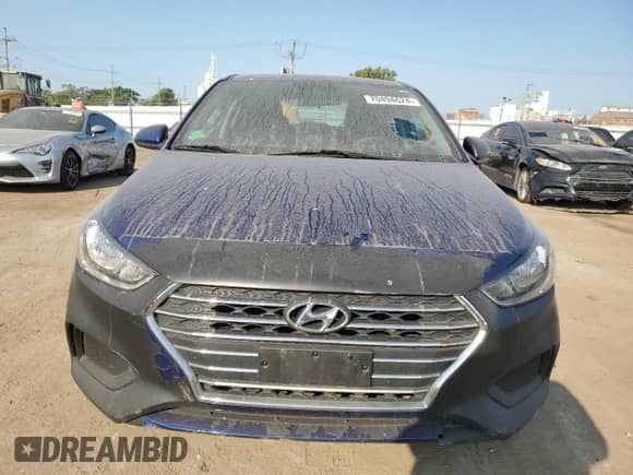 2022 Hyundai Accent SEL z VIN 3KPC24A64NE154436, wystawiony jako Copart lot #70494624 z przebiegiem 89 147 mil mil oraz Szkoda całkowita • Salvage title. Historia ofert i sprzedaży dostępna na DreamBid. Obrazek 5.