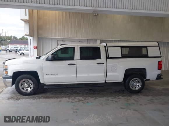 2014 Chevrolet Silverado 1500 Work Truck with VIN 3GCPCPEC9EG205529, listed as a IAAI auction lot 41389123 with 106,532 mi miles and . Bid and sale history available at DreamBid. Image 14.