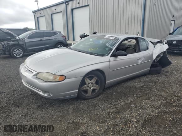 ✅ 2002 Chevrolet Monte Carlo LS • VIN: 2G1WW12E529272486 • Lot: 63662575. Listed on Copart with Not provided. Free auction sales archive from the USA and detailed vehicle history report at DreamBid. Image 1.