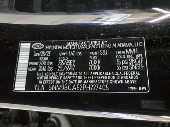 ✅ 2023 Hyundai Tucson SEL • VIN: 5NMJBCAE2PH227405 • Lot: 42316874. Wystawiony na Copart z przebiegiem 11 140 mil. Bezpłatny archiwum sprzedaży aukcyjnych z USA i szczegółowy raport historii pojazdu na DreamBid. Zdjęcie 14.