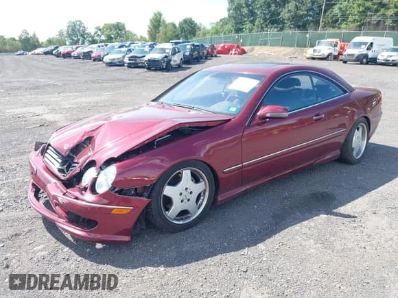 ✅ 2002 Mercedes-Benz CL 500/600 • VIN: WDBPJ75J42A027090 • Лот: 42673253. Опубликован ранее на IAAI с пробегом 79 461 миль. Бесплатный доступ к архиву аукционных продаж из США и подробный отчёт об истории автомобиля на DreamBid. Изображение 2.