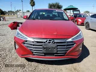 2019 Hyundai Elantra SEL z VIN 5NPD84LFXKH423577, wystawiony jako Copart lot #80926505 z przebiegiem 26 882 mil mil oraz Szkoda całkowita • Salvage title. Historia ofert i sprzedaży dostępna na DreamBid. Obrazek 5.