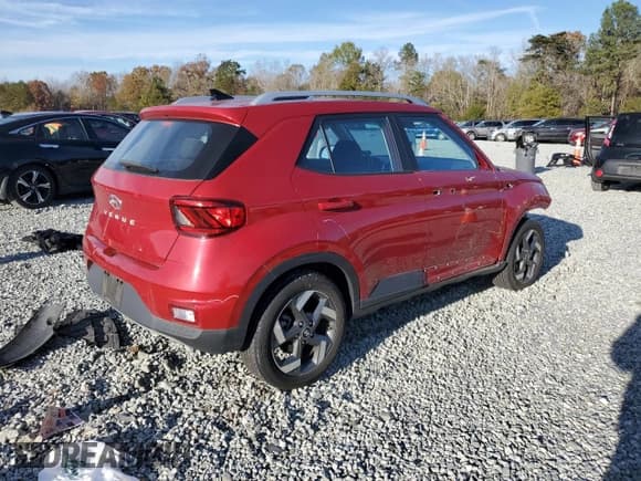 ✅ 2022 Hyundai Venue Limited • VIN: KMHRC8A35NU176284 • Lot: 79919614. Listed on Copart with 19,406 mi. Free auction sales archive from the USA and detailed vehicle history report at DreamBid. Image 3.
