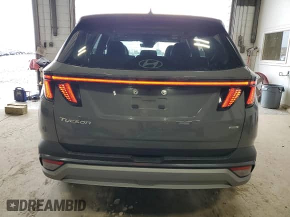 2025 Hyundai Tucson SEL Convenience with VIN 5NMJCCDE9SH497572, listed as a Copart auction lot 71071605 with 11,821 mi miles and Salvage title. Bid and sale history available at DreamBid. Image 6.