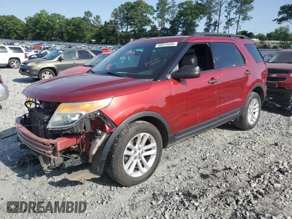✅ 2015 Ford Explorer • VIN: 1FM5K7B86FGC57378 • Lot: 56974435. Listed on Copart with 130,158 mi. Free auction sales archive from the USA and detailed vehicle history report at DreamBid. Image 1.
