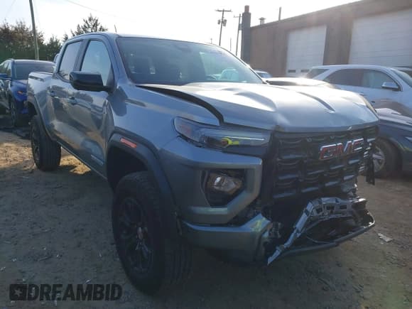 ✅ 2024 GMC Canyon 4WD Elevation • VIN: 1GTP6BEK9R1205603 • Lot: 41485820. Listed on IAAI with 8,408 mi. Free auction sales archive from the USA and detailed vehicle history report at DreamBid. Image 1.