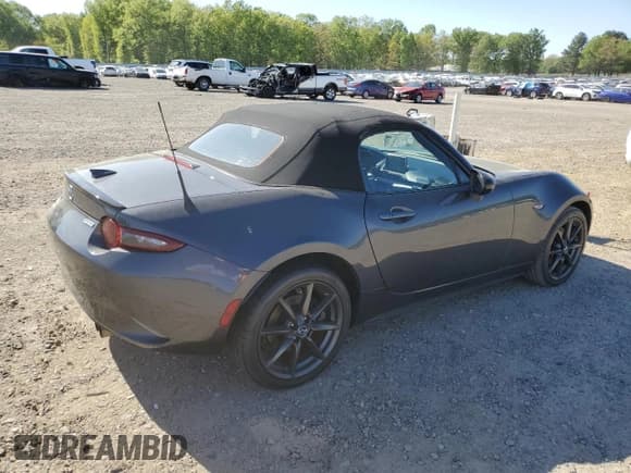 ✅ 2017 Mazda MX-5 Miata Club • VIN: JM1NDAC79H0121954 • Lot: 53359715. Wystawiony na Copart z przebiegiem 44 995 mil. Bezpłatny archiwum sprzedaży aukcyjnych z USA i szczegółowy raport historii pojazdu na DreamBid. Zdjęcie 3.