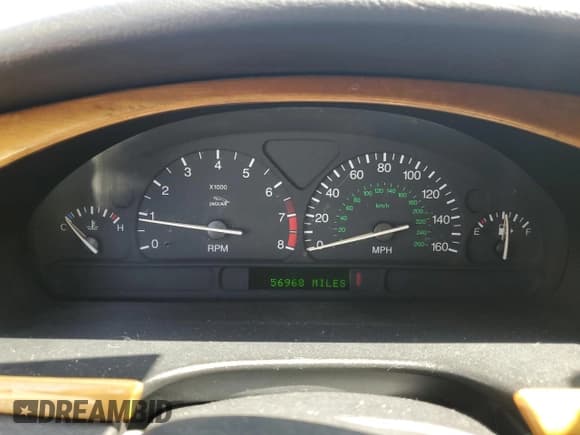 ✅ 2000 Jaguar S-Type V6 • VIN: SAJDA01CXYFL09248 • Lot: 59061155. Listed on Copart with 56,968 mi. Free auction sales archive from the USA and detailed vehicle history report at DreamBid. Image 9.