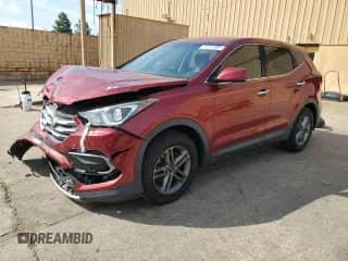 2017 Hyundai Santa Fe 2.4L with VIN 5XYZT3LB9HG433559, listed as a Copart auction lot 85888015 with 91,915 mi miles and Clean title. Bid and sale history available at DreamBid. Image 1.