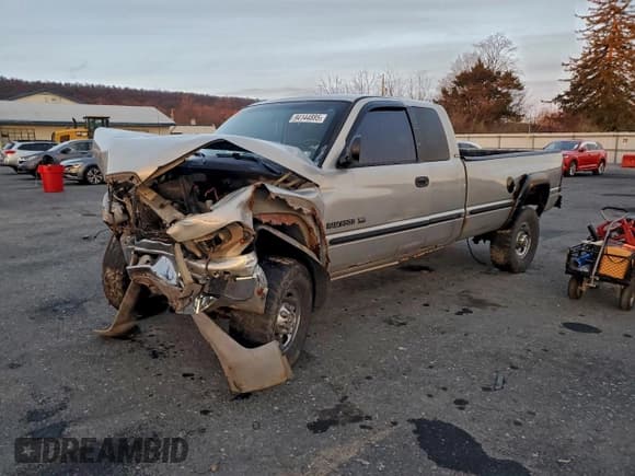 ✅ 1999 Dodge 2500 • VIN: 3B7KF23ZXXG164116 • Lot: 94144885. Listed on Copart with Not provided. Free auction sales archive from the USA and detailed vehicle history report at DreamBid. Image 1.