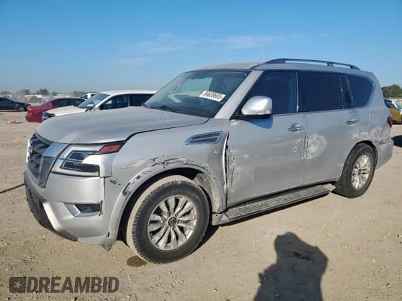 ✅ 2021 Nissan Armada SV • VIN: JN8AY2AD6M9661290 • Lot: 84639665. Listed on Copart with 120,203 mi. Free auction sales archive from the USA and detailed vehicle history report at DreamBid. Image 1.