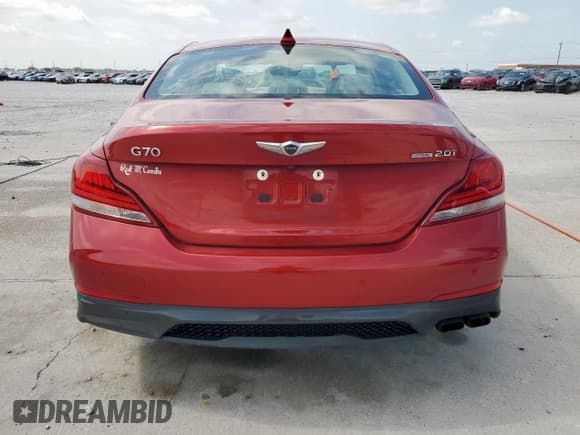 ✅ 2019 Genesis G70 Advanced • VIN: KMTG34LA2KU031118 • Lot: 61782325. Listed on Copart with 73,843 mi. Free auction sales archive from the USA and detailed vehicle history report at DreamBid. Image 6.