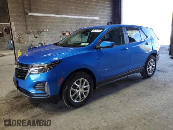 ✅ 2024 Chevrolet Equinox LT • VIN: 3GNAXKEG1RL271481 • Лот: 86712375. Опубликован ранее на Copart с пробегом 15 664 миль. Бесплатный доступ к архиву аукционных продаж из США и подробный отчёт об истории автомобиля на DreamBid. Изображение 1.