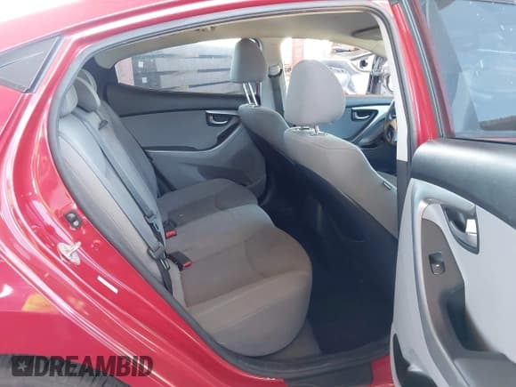 ✅ 2015 Hyundai Elantra SE • VIN: KMHDH4AE2FU458891 • Lot: 42821027. Listed on IAAI with 127,669 mi. Free auction sales archive from the USA and detailed vehicle history report at DreamBid. Image 8.
