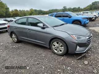 2020 Hyundai Elantra SEL z VIN 5NPD84LF6LH505646, wystawiony jako Copart lot #82169795 z przebiegiem 80 835 mil mil oraz Szkoda całkowita • Salvage title. Historia ofert i sprzedaży dostępna na DreamBid. Obrazek 4.