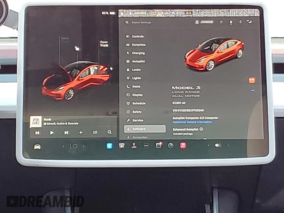 ✅ 2018 Tesla Model 3 Long Range Battery • VIN: 5YJ3E1EB1JF135246 • Lot: 86125325. Wystawiony na Copart z przebiegiem 47 901 mil. Bezpłatny archiwum sprzedaży aukcyjnych z USA i szczegółowy raport historii pojazdu na DreamBid. Zdjęcie 9.