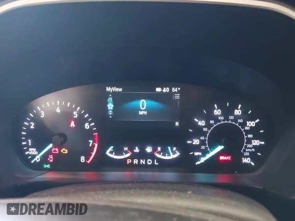 ✅ 2020 Ford Escape SE • VIN: 1FMCU9G63LUA56720 • Lot: 42199549. Listed on IAAI with 57,944 mi. Free auction sales archive from the USA and detailed vehicle history report at DreamBid. Image 7.