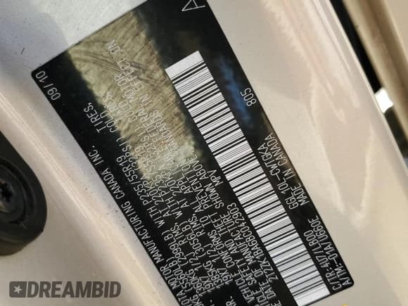 ✅ 2011 Lexus RX 350 • VIN: 2T2ZK1BA6BC042903 • Lot: 57523015. Listed on Copart with 101,058 mi. Free auction sales archive from the USA and detailed vehicle history report at DreamBid. Image 13.