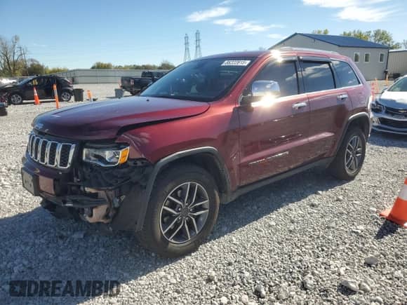 2020 Jeep Grand Cherokee Limited z VIN 1C4RJFBG9LC263592, wystawiony jako Copart lot #86222815 z przebiegiem 123 137 mil mil oraz Szkoda całkowita • Salvage title. Historia ofert i sprzedaży dostępna na DreamBid. Obrazek 1.