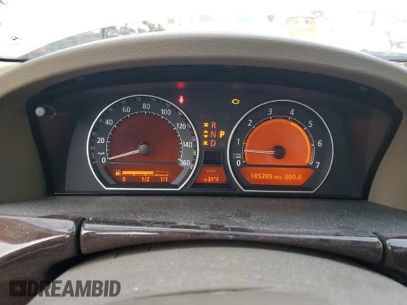 ✅ 2006 BMW 7 Series 750i • VIN: WBAHL83576DT06997 • Lot: 88894455. Listed on Copart with 145,209 mi. Free auction sales archive from the USA and detailed vehicle history report at DreamBid. Image 9.