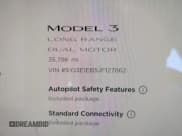 ✅ 2018 Tesla Model 3 Long Range Battery • VIN: 5YJ3E1EB5JF127862 • Lot: 43709587. Wystawiony na IAAI z przebiegiem 35 786 mil. Bezpłatny archiwum sprzedaży aukcyjnych z USA i szczegółowy raport historii pojazdu na DreamBid. Zdjęcie 7.