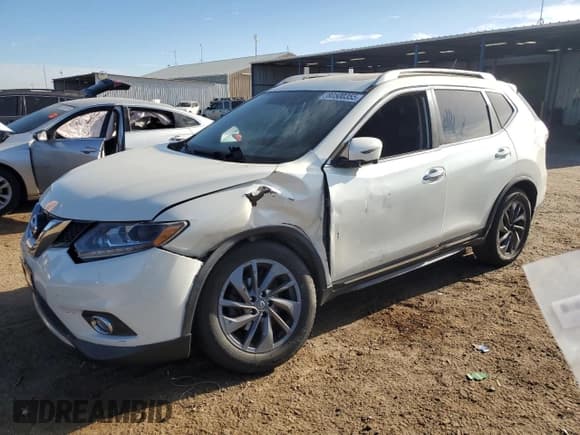 ✅ 2016 Nissan Rogue SL • VIN: 5N1AT2MV9GC838920 • Лот: 80500355. Опубликован ранее на Copart с пробегом 87 457 миль. Бесплатный доступ к архиву аукционных продаж из США и подробный отчёт об истории автомобиля на DreamBid. Изображение 1.