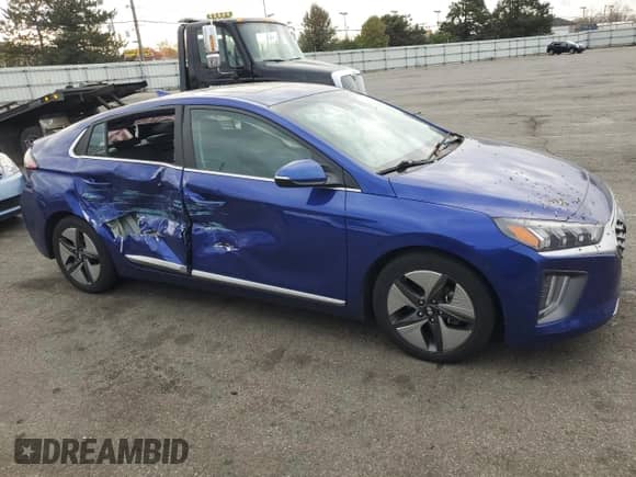 2021 Hyundai Ioniq SEL с VIN KMHC85LC7MU245316, выставлен на аукционе Copart как лот 78781854 с пробегом 52 526 миль миль и Списание • Salvage title. История ставок и продаж доступна на DreamBid. Изображение 4.