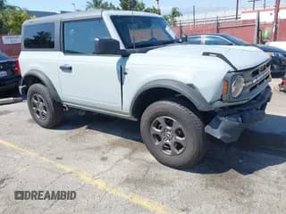 ✅ 2023 Ford Bronco • VIN: 1FMDE5AH9PLC01260 • Lot: 43181107. Listed on IAAI with 27,187 mi. Free auction sales archive from the USA and detailed vehicle history report at DreamBid. Image 1.