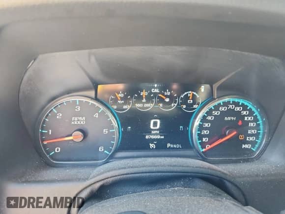 2019 Chevrolet Suburban Premier with VIN 1GNSCJKCXKR110511, listed as a Copart auction lot 71028945 with 87,669 mi miles and Salvage title. Bid and sale history available at DreamBid. Image 9.