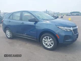 ✅ 2024 Chevrolet Equinox LS • VIN: 3GNAXSEG0RL288126 • Лот: 42453447. Опубликован ранее на IAAI с пробегом 37 070 миль. Бесплатный доступ к архиву аукционных продаж из США и подробный отчёт об истории автомобиля на DreamBid. Изображение 1.