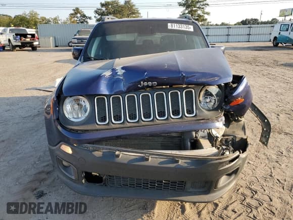 ✅ 2018 Jeep Renegade Altitude • VIN: ZACCJABB3JPH13792 • Lot: 81133135. Listed on Copart with 101,341 mi. Free auction sales archive from the USA and detailed vehicle history report at DreamBid. Image 5.