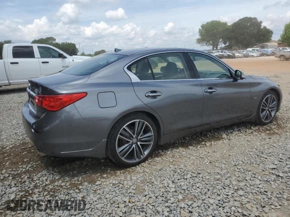 ✅ 2017 Infiniti Q50 Premium • VIN: JN1EV7AP5HM742350 • Lot: 56480015. Listed on Copart with 119,810 mi. Free auction sales archive from the USA and detailed vehicle history report at DreamBid. Image 3.