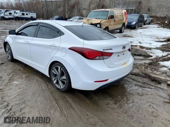 2016 Hyundai Elantra Sport with VIN KMHDH4AH2GU494379, listed as a Copart auction lot 48768815 with 149,972 mi miles and Clean title. Bid and sale history available at DreamBid. Image 2.