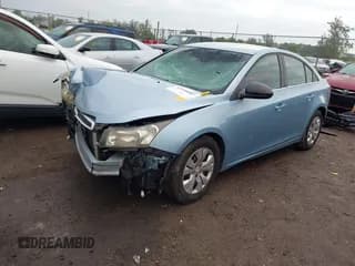 ✅ 2012 Chevrolet Cruze LS • VIN: 1G1PC5SH3C7150064 • Lot: 43308887. Listed on IAAI with 135,220 mi. Free auction sales archive from the USA and detailed vehicle history report at DreamBid. Image 2.