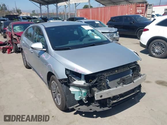 2020 Hyundai Ioniq SE z VIN KMHC75LJ7LU072431, wystawiony jako IAAI lot #42873942 z przebiegiem 34 941 mil mil oraz . Historia ofert i sprzedaży dostępna na DreamBid. Obrazek 1.