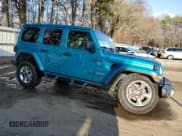 ✅ 2020 Jeep Wrangler Unlimited Sahara Altitude • VIN: 1C4HJXEG2LW252672 • Lot: 44195175. Listed on Copart with 58,555 mi. Free auction sales archive from the USA and detailed vehicle history report at DreamBid. Image 4.