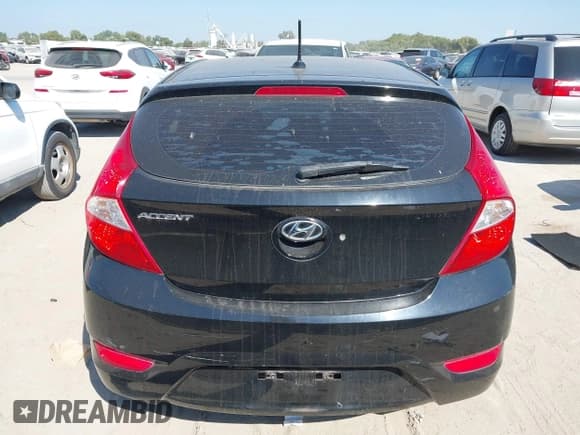 ✅ 2014 Hyundai Accent GS • VIN: KMHCT5AE0EU176019 • Lot: 43468973. Listed on IAAI with 128,055 mi. Free auction sales archive from the USA and detailed vehicle history report at DreamBid. Image 16.