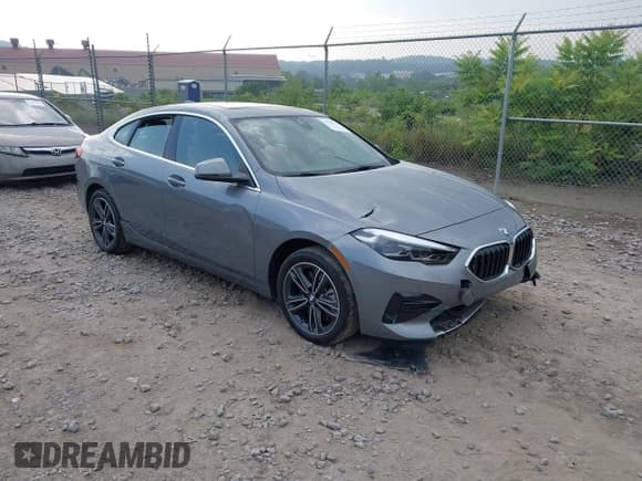 ✅ 2023 BMW 2 Series 228i xDrive • VIN: WBA73AK01P7L83874 • Lot: 42705294. Listed on IAAI with 7,448 mi. Free auction sales archive from the USA and detailed vehicle history report at DreamBid. Image 1.