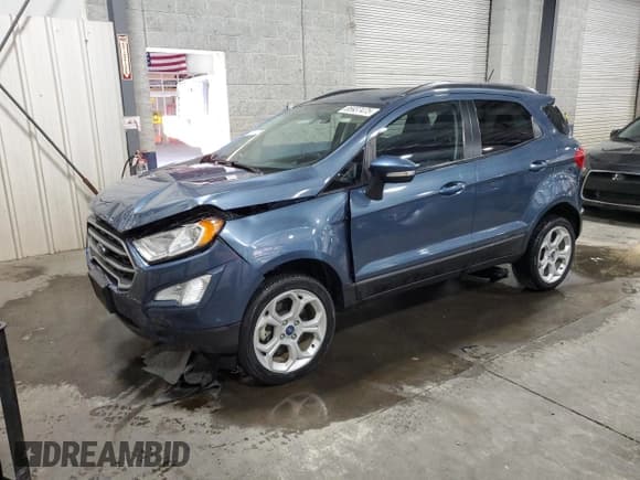 ✅ 2021 Ford EcoSport SE • VIN: MAJ6S3GL1MC435674 • Lot: 85937475. Wystawiony na Copart z przebiegiem 34 238 mil. Bezpłatny archiwum sprzedaży aukcyjnych z USA i szczegółowy raport historii pojazdu na DreamBid. Zdjęcie 1.