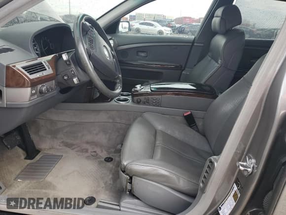 ✅ 2005 BMW 7 Series 745Li • VIN: WBAGN63515DS56509 • Lot: 51021155. Listed on Copart with Not provided. Free auction sales archive from the USA and detailed vehicle history report at DreamBid. Image 7.