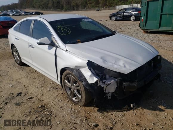 ✅ 2018 Hyundai Sonata Limited • VIN: 5NPE34AF8JH672755 • Lot: 66262422. Listed on Copart with 73,715 mi. Free auction sales archive from the USA and detailed vehicle history report at DreamBid. Image 1.