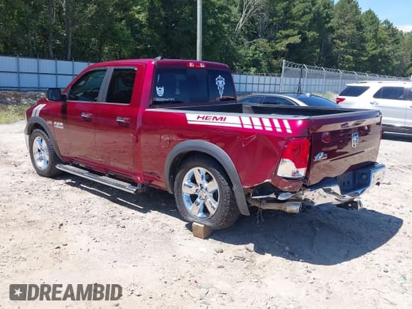 ✅ 2017 Ram 1500 SLT • VIN: 1C6RR6GT7HS805677 • Lot: 43061438. Wystawiony na IAAI z przebiegiem 115 770 mil. Bezpłatny archiwum sprzedaży aukcyjnych z USA i szczegółowy raport historii pojazdu na DreamBid. Zdjęcie 3.