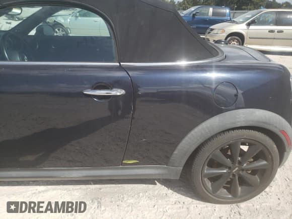 ✅ 2012 MINI Roadster S • VIN: WMWSY3C52CT144319 • Lot: 78349654. Listed on Copart with Not provided. Free auction sales archive from the USA and detailed vehicle history report at DreamBid. Image 13.