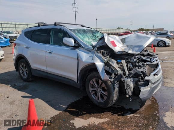 ✅ 2014 Hyundai Santa Fe • VIN: 5XYZUDLB0EG187726 • Lot: 68395185. Listed on Copart with Not provided. Free auction sales archive from the USA and detailed vehicle history report at DreamBid. Image 4.